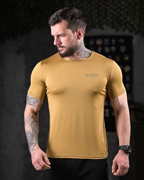 Компресійна Футболка 5.11 койот розмір XL buy92307frs-XL фото