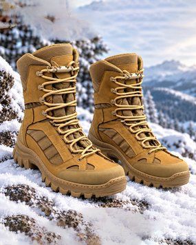 Утеплені Нубукові Берці Bistfor Riyens койот розмір 40 bis22310/112/797зим-40 фото