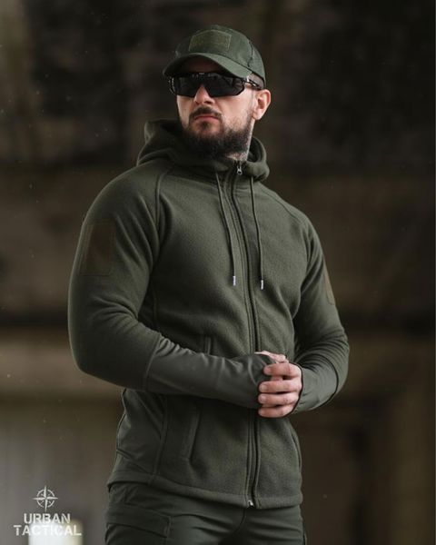 Флісова Кофта 7.62 Tactical Netl з капюшоном олива розмір S buy94148frs-S фото