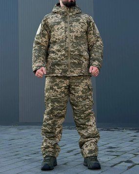 Костюм Call Dragon ріп-стоп з підкладкою Omni-Heat Куртка + Штани піксель розмір M for00858frs-M фото