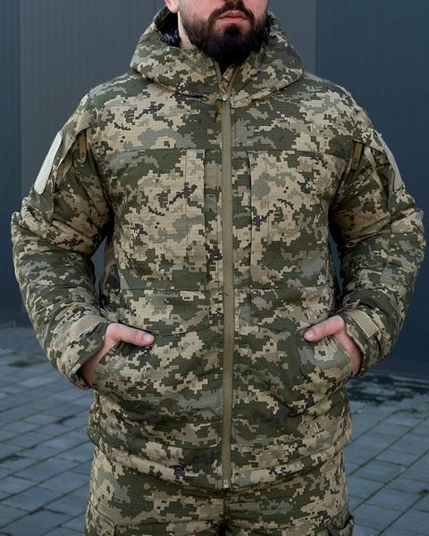 Костюм Call Dragon ріп-стоп з підкладкою Omni-Heat Куртка + Штани піксель розмір M for00858frs-M фото