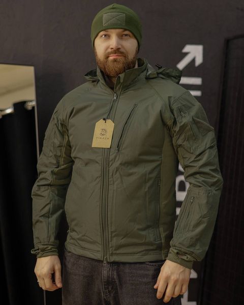Куртка Yinren з подовженими рукавами олива розмір M for04364frs-M фото