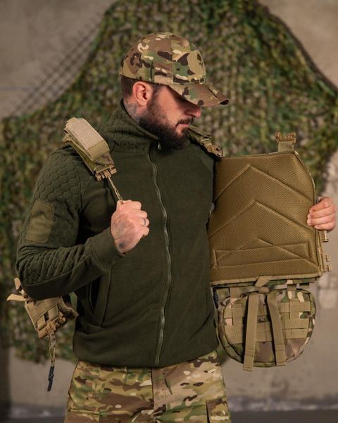 Плитоноска 7.62 Tactical Warmor Gen.3 Cordura з підсумками та рюкзаком мультикам buy97926 фото