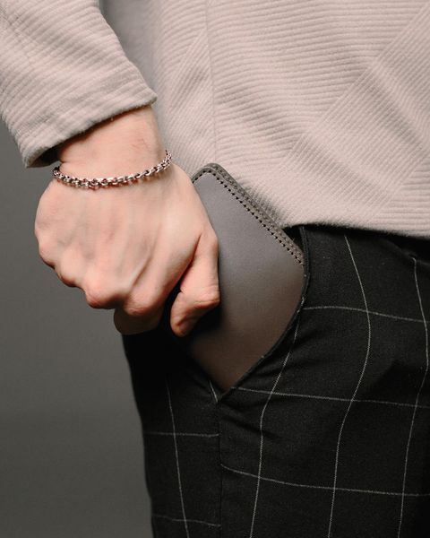 Шкіряне Портмоне Skill Gould коричневе 9.5 х 17 х 1 см SR005frs фото