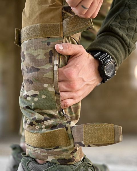 Штани 7.62 Tactical Sub-Zero ріп-стоп на флісі з вставками Cordura мультикам розмір S buy93611frs-S фото