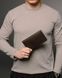 Шкіряне Портмоне Skill Gould коричневе 9.5 х 17 х 1 см SR005frs фото 1