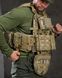 Тактична Плитоноска Attack Tactical Cordura з підсумками та рюкзаком мультикам buy97477frs фото 4