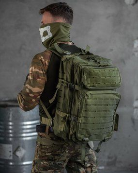 Рюкзак 45 л 2Е з кріпленнями Laser Cut олива buy13316frs фото