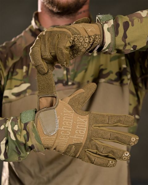 Тактичні Рукавиці Mechanix Wear койот розмір L buy97142frs-L фото