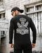 Лонгслів Odin стрейч кулір чорний розмір M buy93405frs-M фото 2