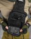 Нагрудна Сумка Paracord Cordura чорна розмір 26 х 16 х 9 см buy15701frs фото 4