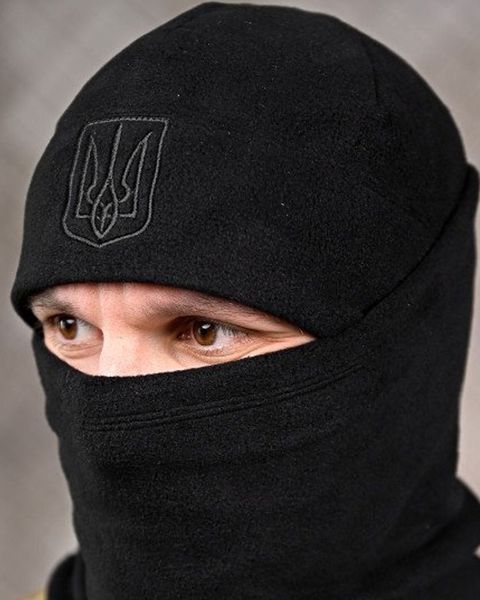 Флісовий Комплект Police Шапка + Баф чорний розмір універсальний buy85657frs фото