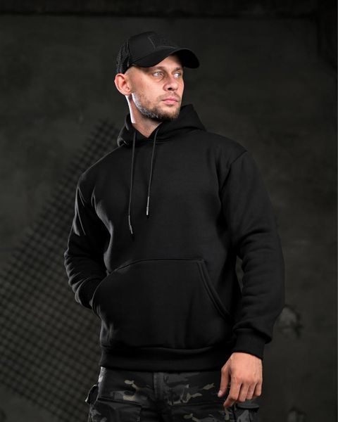 Худі Genesis на флісі з принтом Armor чорне розмір M buy97251frs-M фото