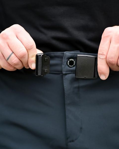 Штани-Джогери Mendos SoftShell на флісі сірі  + Ремінь чорний розмір M buy94229frs-M фото