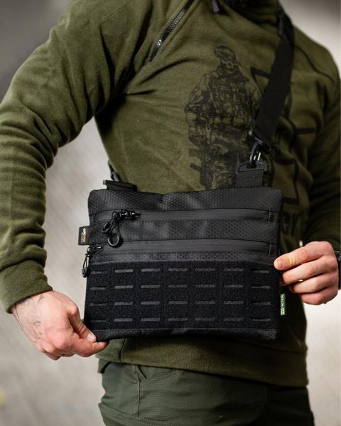 Сумка через плече 7.62 Tactical Pride чорна buy94937frs фото