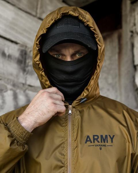Вітровка Born of War з принтом Army койот розмір S buy97501frs-S фото