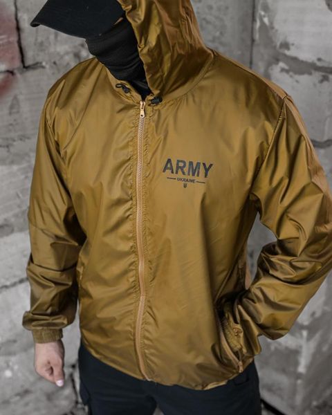 Вітровка Born of War з принтом Army койот розмір S buy97501frs-S фото