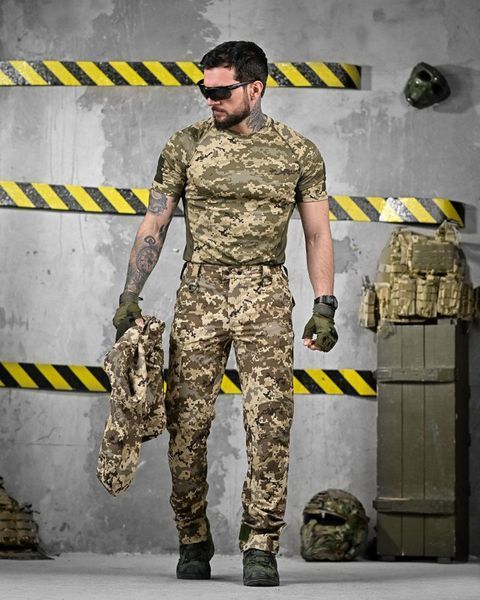Форма 3в1 Fragment Куртка з капюшоном та Штани + Футболка піксель розмір L buy91817frs-L фото