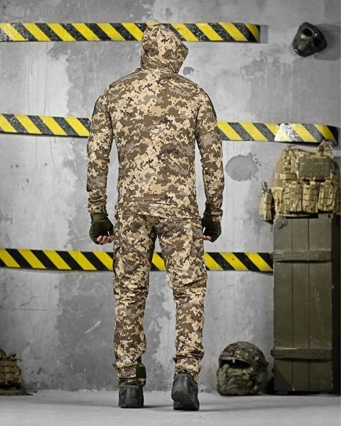 Форма 3в1 Fragment Куртка з капюшоном та Штани + Футболка піксель розмір L buy91817frs-L фото