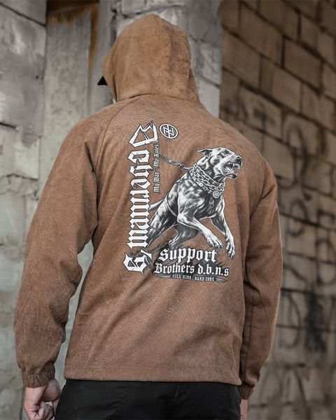 Куртка Born of War з принтом Support койот розмір S buy97496frs-S фото