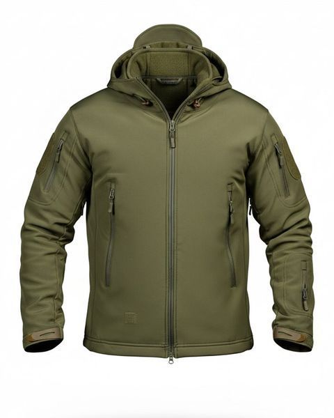 Куртка Silver Knight Soft Shell на флісі олива розмір 3XL buy19485frs-3XL фото