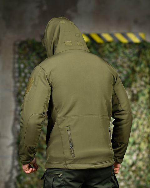 Куртка Silver Knight Soft Shell на флісі олива розмір 3XL buy19485frs-3XL фото