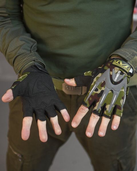 Рукавиці безпалі M-PACT Mechanix Wear мультикам розмір M buy15020frs-M фото