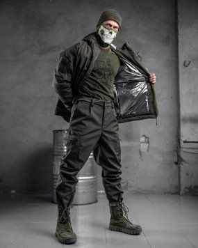 Чоловіча Форма Wolfenstein Softshell з підкладкою Omni-Heat Куртка + Штани олива розмір 2XL buy56851frs-2XL фото