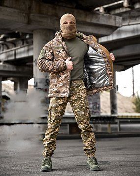 Форма Gamma GEN2 SoftShell Куртка з капюшоном + Штани піксель розмір S buy89501frs-S фото