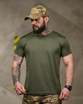 Футболка Selion CoolMax з принтом Love олива розмір XL buy95611frs-XL фото