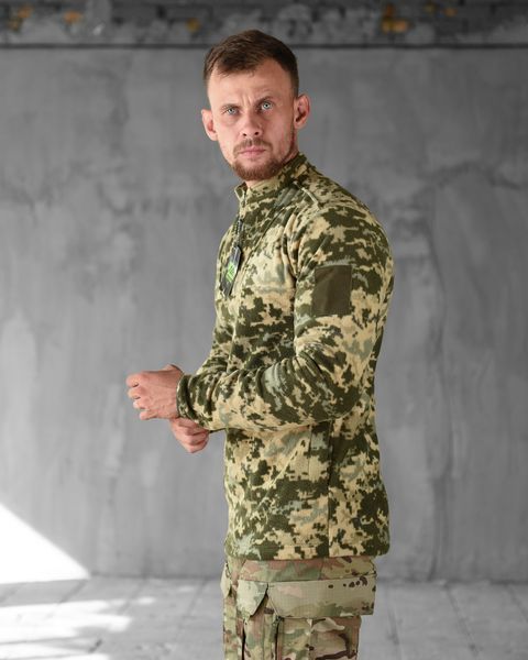 Флісовий Убакс 7.62 з липучками під шеврони піксель розмір S buy88648frs-S фото
