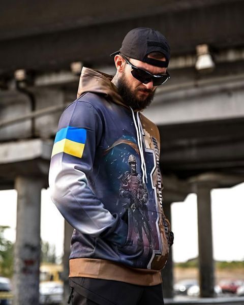 Худі на флісі Saint Ground Force піксель розмір S buy93932frs-S фото