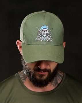 Бейсболка з принтом Вірний Завжди олива One Size buy96951frs фото