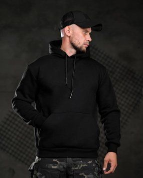 Худі Genesis на флісі з принтом Skin чорне розмір M buy97243frs-M фото