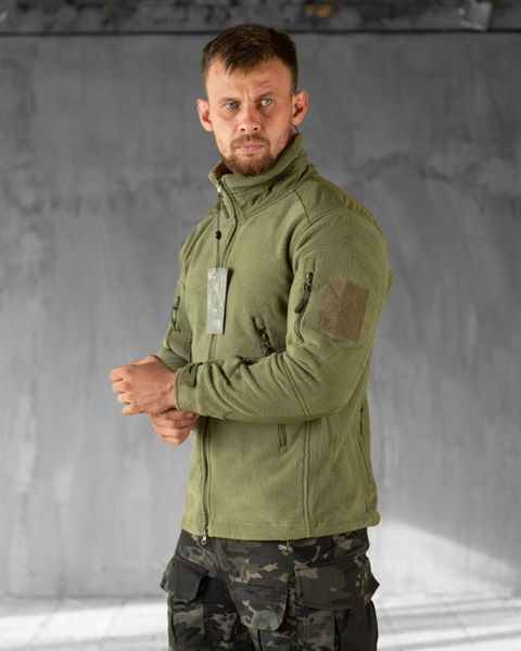 Флісова Кофта з вентиляційними отворами олива розмір S buy83784frs-S фото
