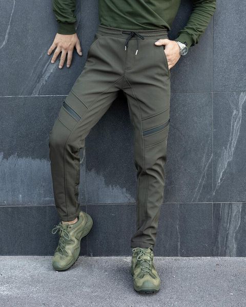 Костюм Pobedov Куртка Setup SoftShell з капюшоном + Штани-Карго San Andreas хакі розмір M pob2763bakh+489khfrs-M фото