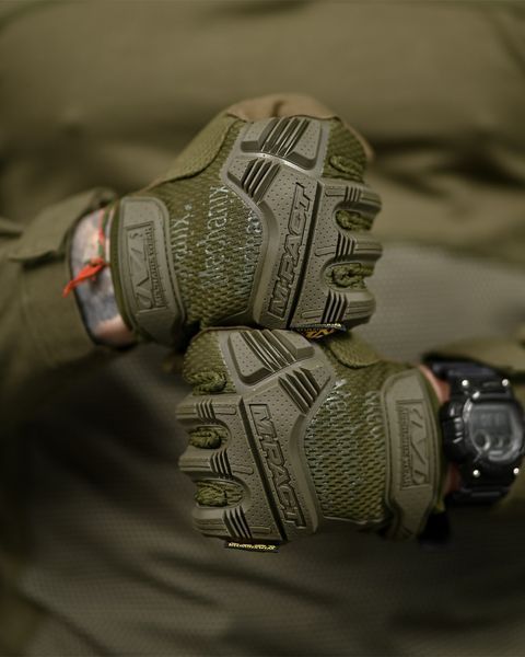 Тактичні Рукавиці Mechanix Wear M-Pact олива розмір M buy12727frs-M фото