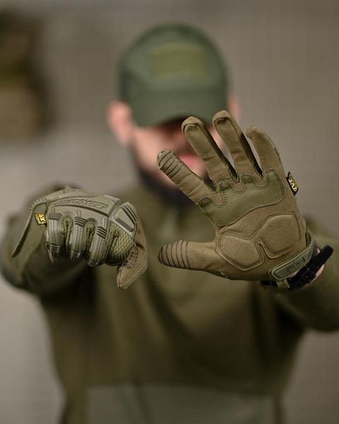 Тактичні Рукавиці Mechanix Wear M-Pact олива розмір M buy12727frs-M фото
