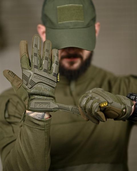 Тактичні Рукавиці Mechanix Wear M-Pact олива розмір M buy12727frs-M фото
