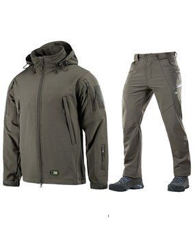 Костюм M-Tac SoftShell Куртка та Штани олива розмір S arm1456frs-S фото