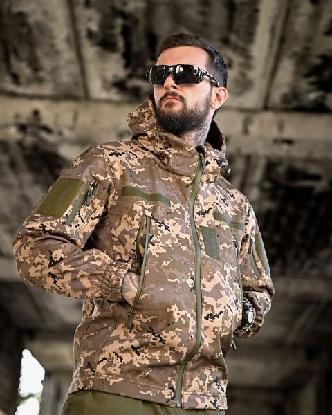 Куртка Kord Softshell на флісі піксель розмір M buy12777frs-M фото