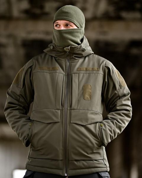 Куртка 7.62 Tactical Pocket SoftShell з подовженими манжетами олива розмір M buy94820frs-M фото