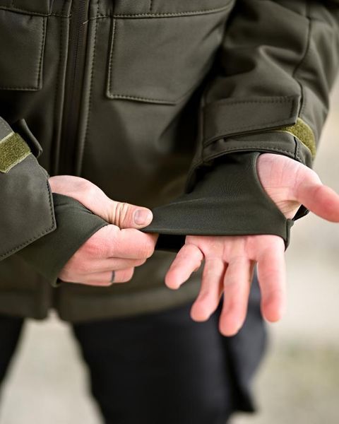 Куртка 7.62 Tactical Pocket SoftShell з подовженими манжетами олива розмір M buy94820frs-M фото