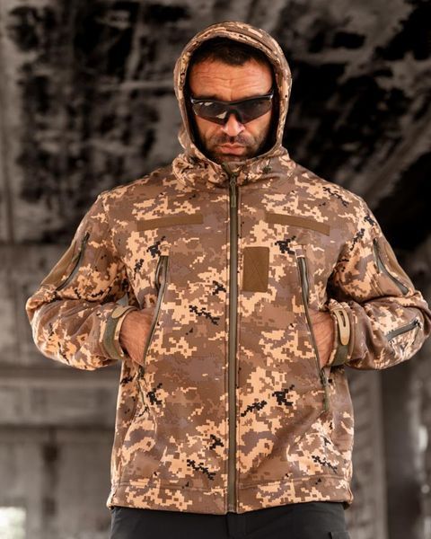 Куртка Kord Softshell на флісі піксель розмір S buy12777frs-S фото