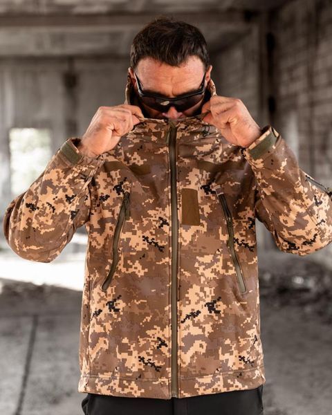 Куртка Kord Softshell на флісі піксель розмір S buy12777frs-S фото