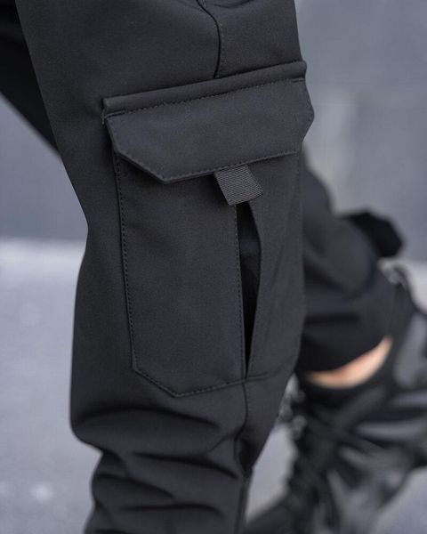 Штани-Карго Pobedov Hardy SoftShell чорні розмір S pobPNcr2594bafrs-S фото