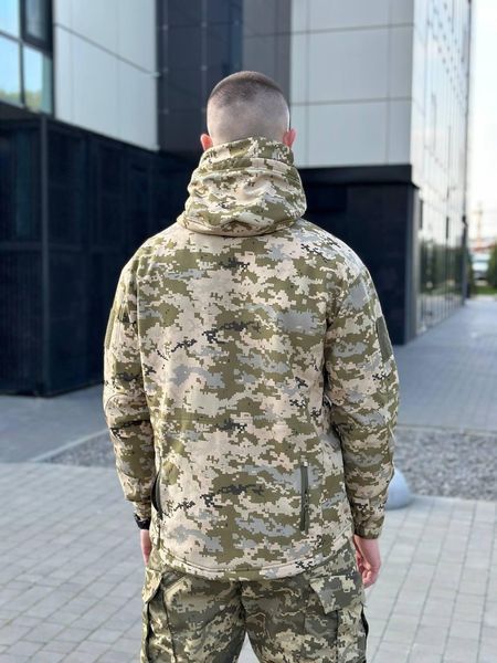 Куртка Blife SoftShell на флісі піксель розмір S for00224frs-S фото