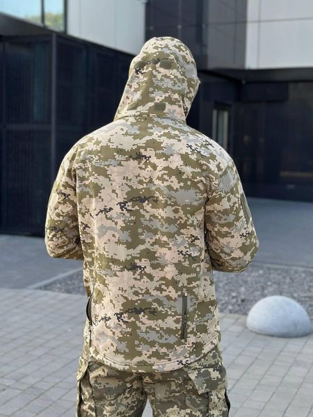 Куртка Blife SoftShell на флісі піксель розмір S for00224frs-S фото