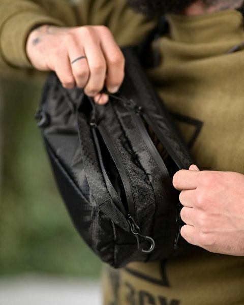 Тактична Нагрудна Сумка 6л 7.62 Tactical Oxford чорна buy95101frs фото