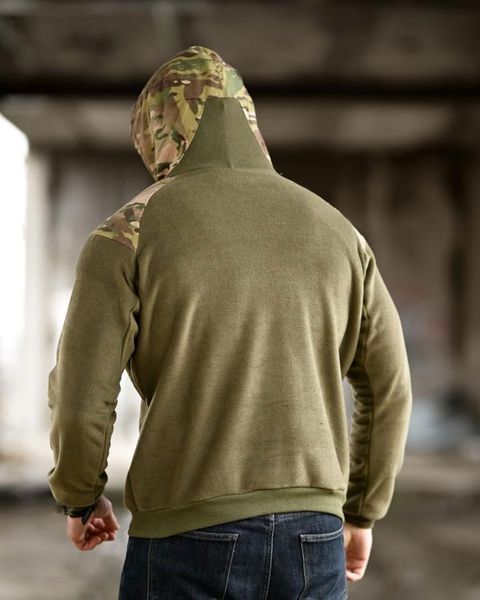 Флісове Худі з принтом 7.62 Military Tactical олива розмір M buy94658frs-M фото